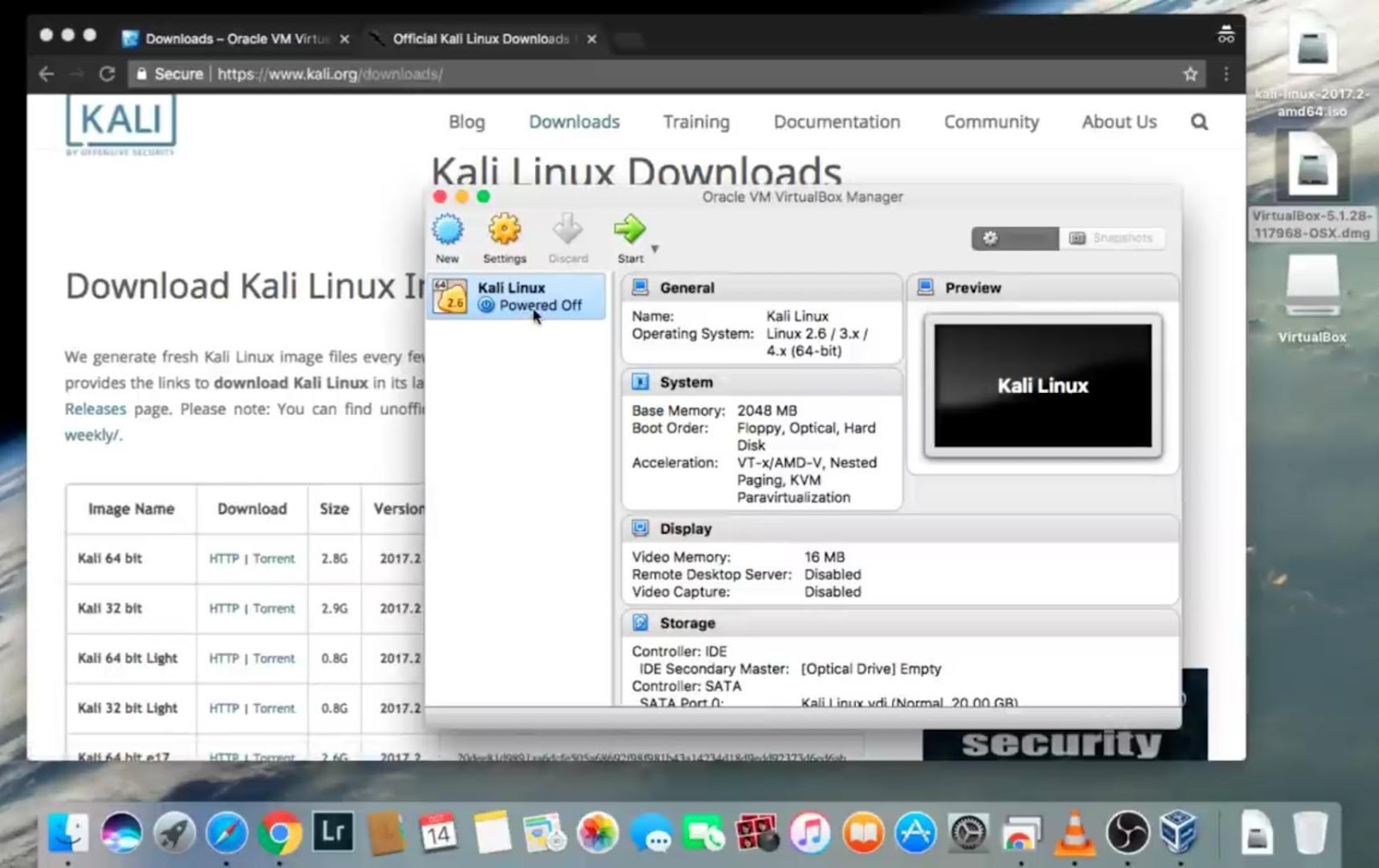 2AhKo3 - How to install Kali Linux on Mac