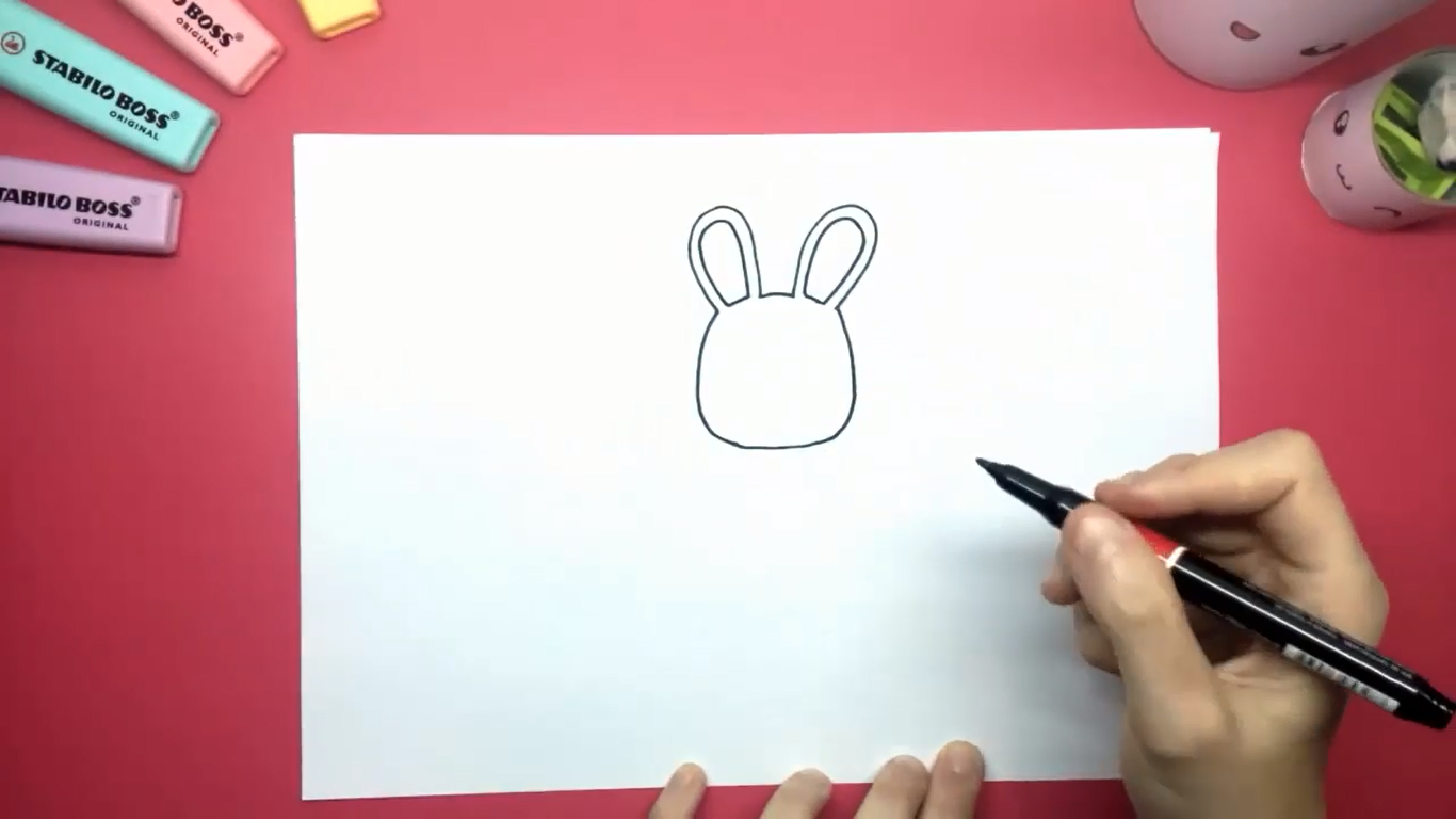 ▷ 🥇¿Cómo dibujar un conejo Kawaii?