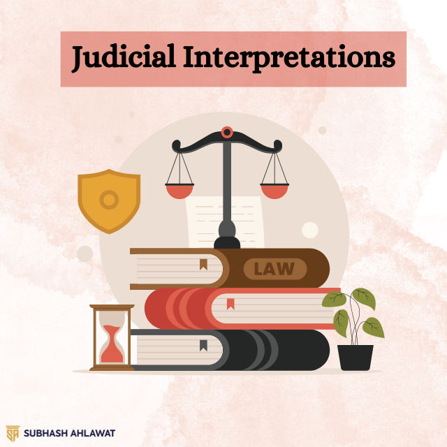 Judicial Interpretations

