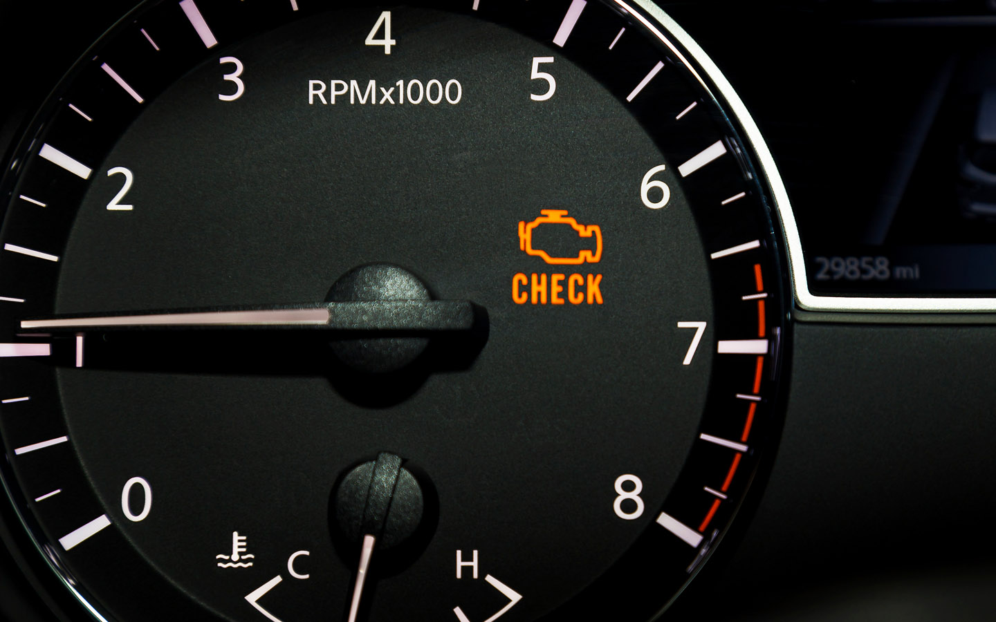 check engine light activates as a sign of bad ignition coil