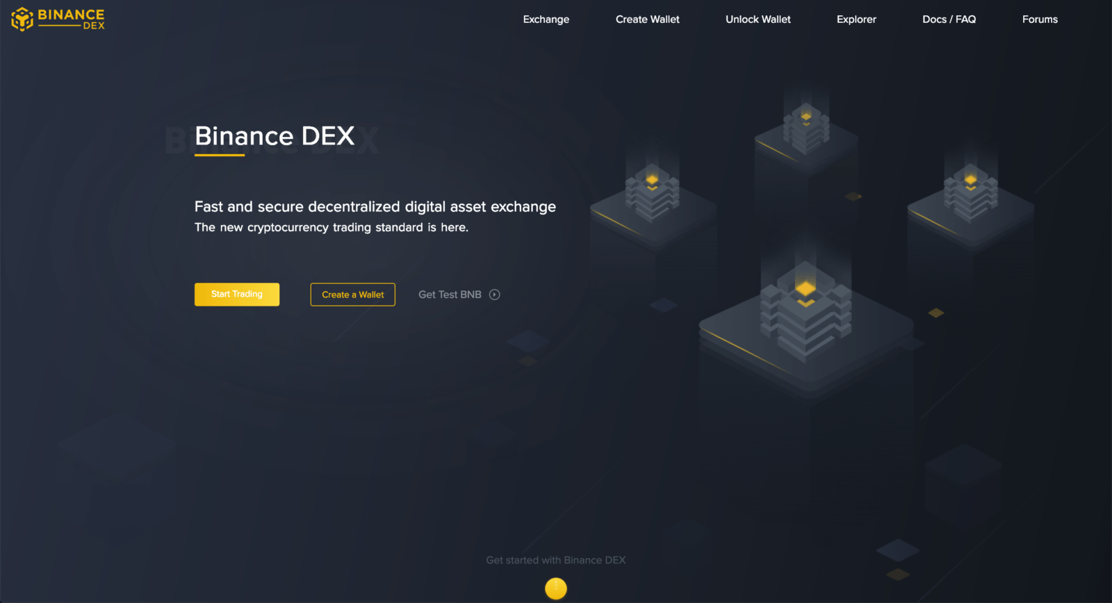 cách tạo ví binance dex
