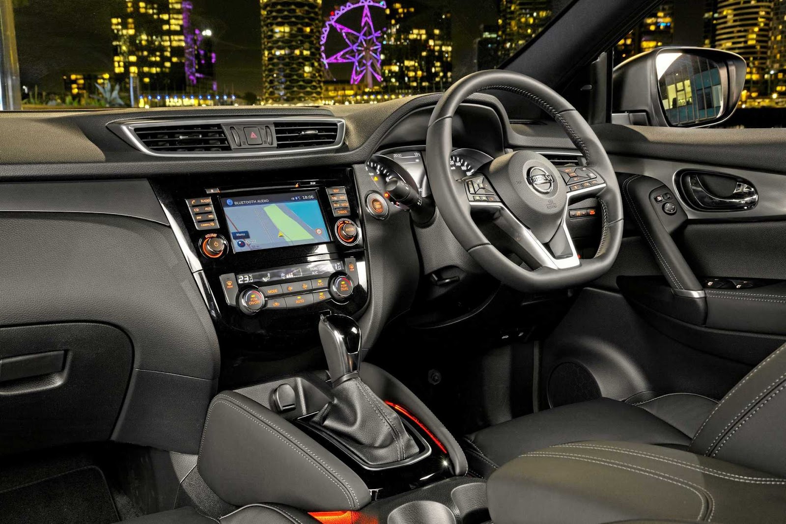 Packed with the latest safety kit and with high-end Nappa leather covered seats, the Nissan Qashqai Ti starts from $37,990 plus on-roads.