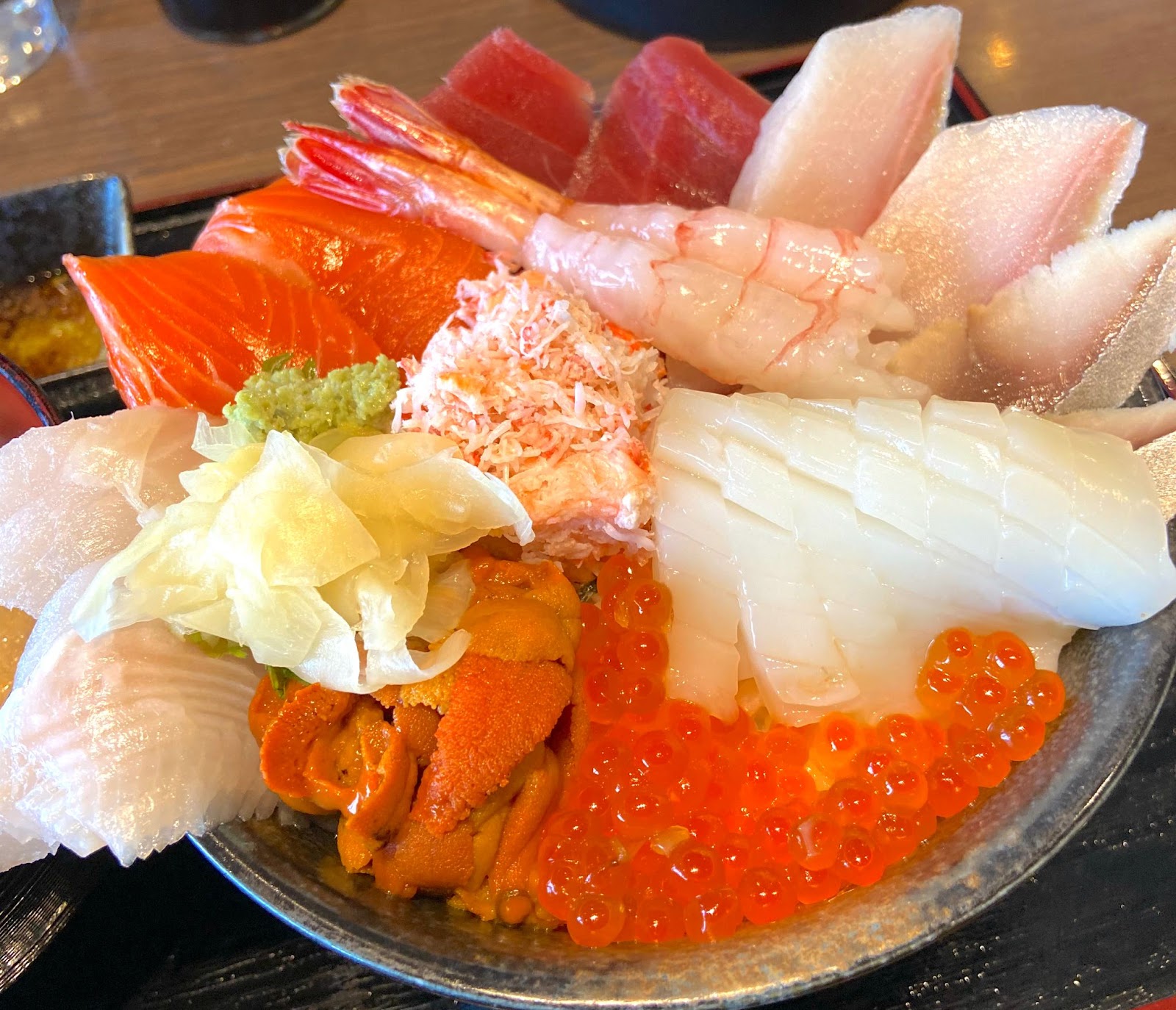 北海道の海鮮丼