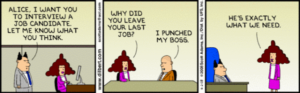  People leave bosses, not companies