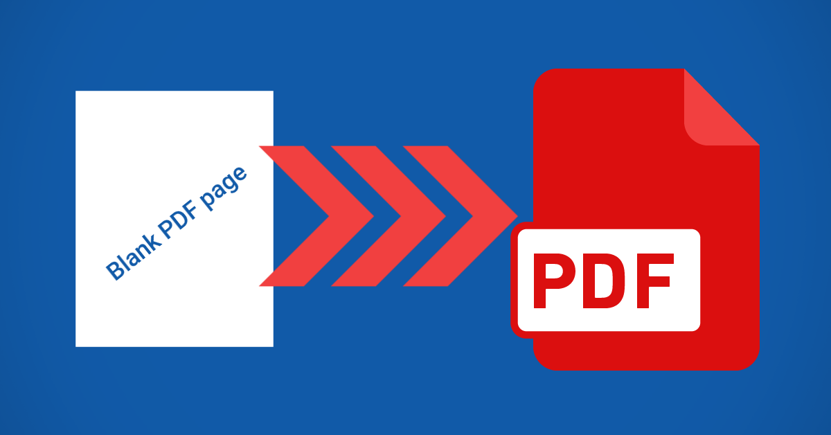 How to Add Blank Pages to a PDF Document