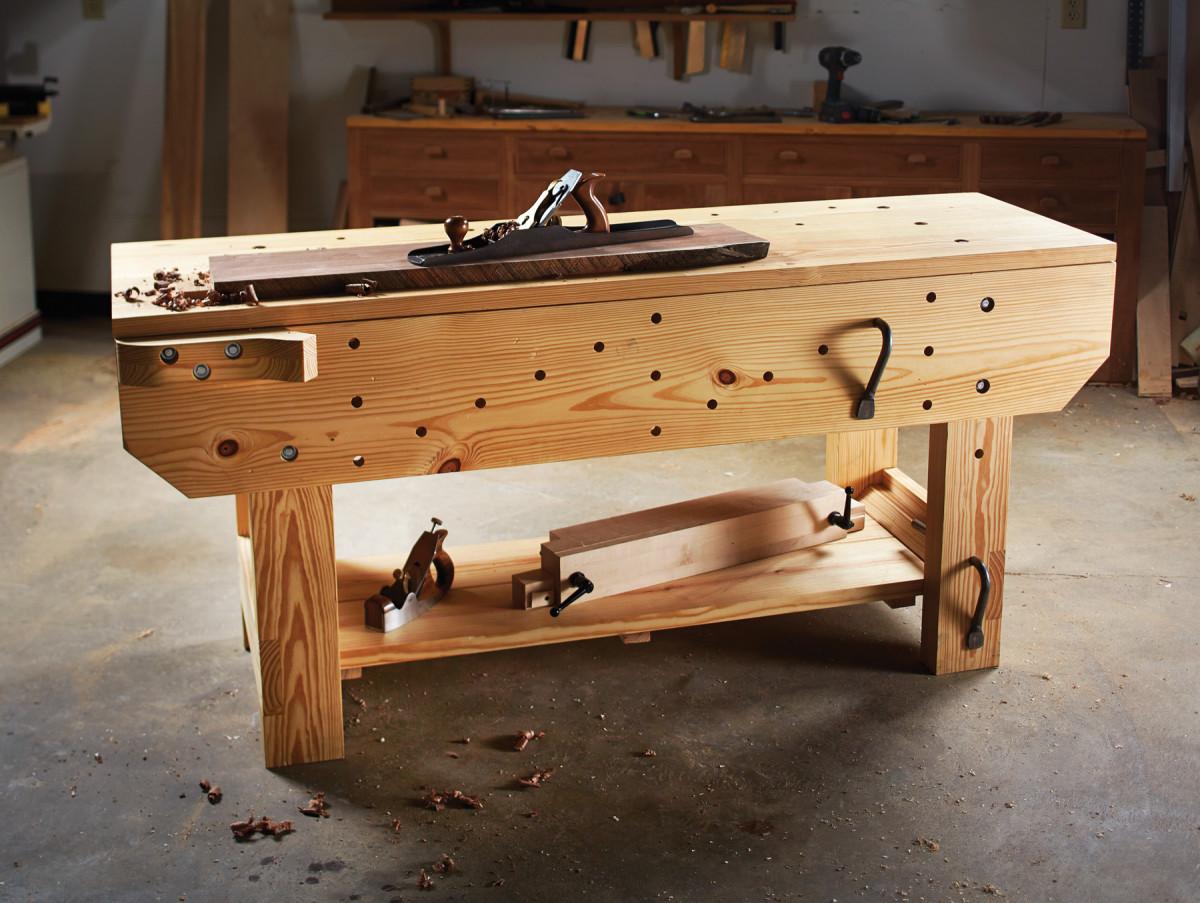 Knockdown English Workbench | Popular Woodworking
