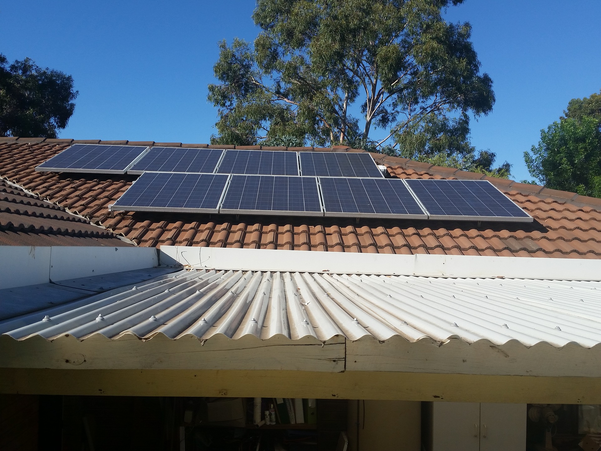 A House with a Solar Panel
