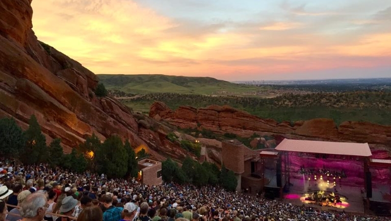 Red Rocks Park and Amphitheatre near Lakewood, CO