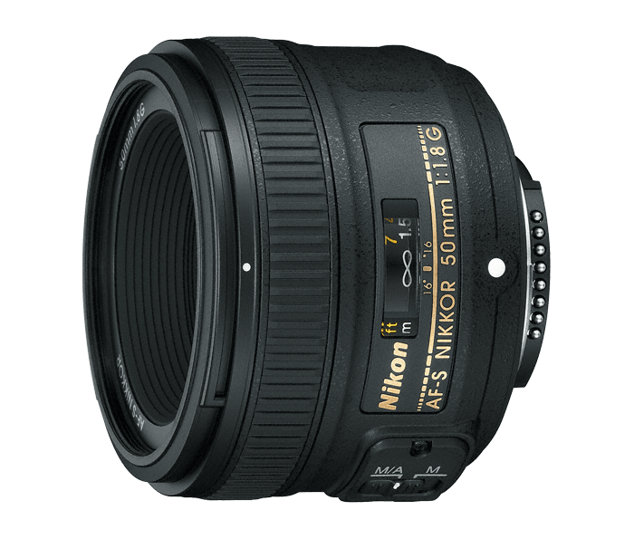 50mm f / 1.8D