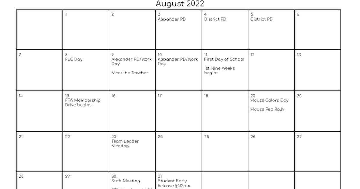 22-23 Alexander Yearly Calendar