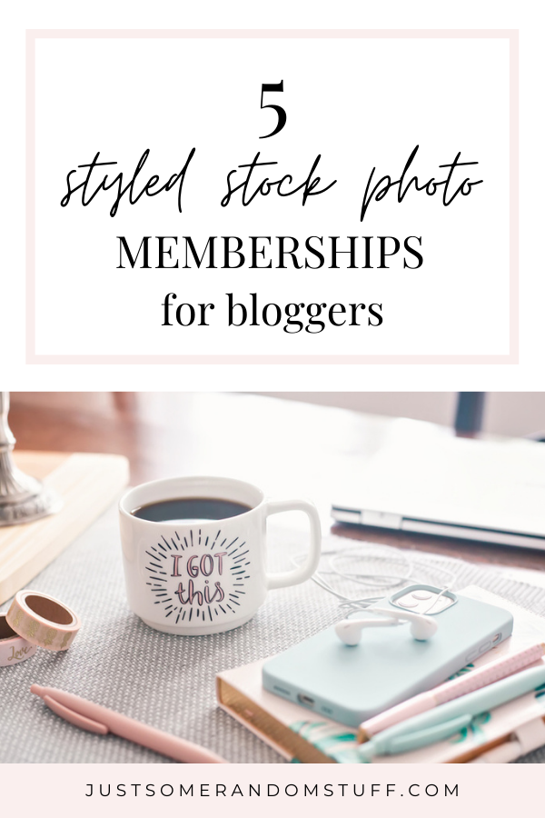 5 best styled stock photography membership for bloggers