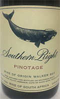 Pinotage South African Wine - Southern Right Pinotage 2018