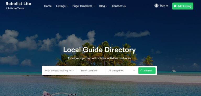 wordpress directory themes free