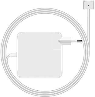 Netzter 45w MacBook Air Cargador Adaptador de corriente alterna de repuesto Cargador Mag Safe 2 Compatible con MacBook Air 11 13 pulgadas desde el final de 2012 Adaptador de corriente en forma de T