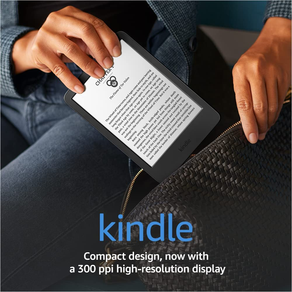 Amazon Kindle e-reader. A perfect gift ideas for teens.