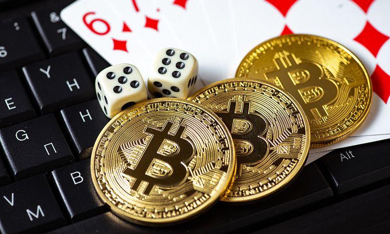 How does the cryptocurrency price affect online gambling sites
