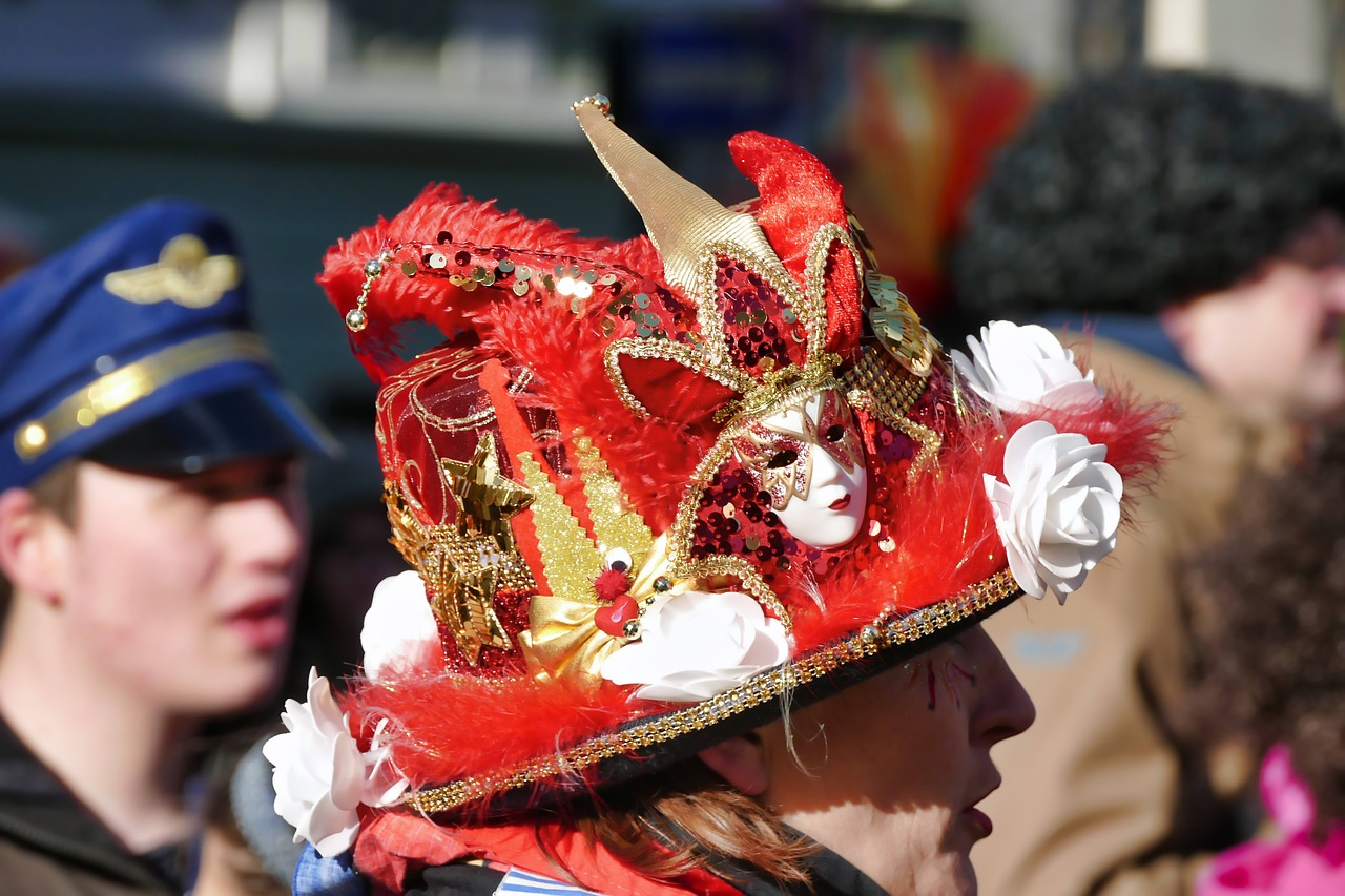 Coiffe Samba à plumes - carnaval de Rio - Déguiz-Fêtes