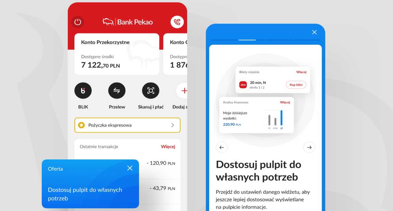 PeoPay - nowa wersja aplikacji Pekao, więcej personalizacji