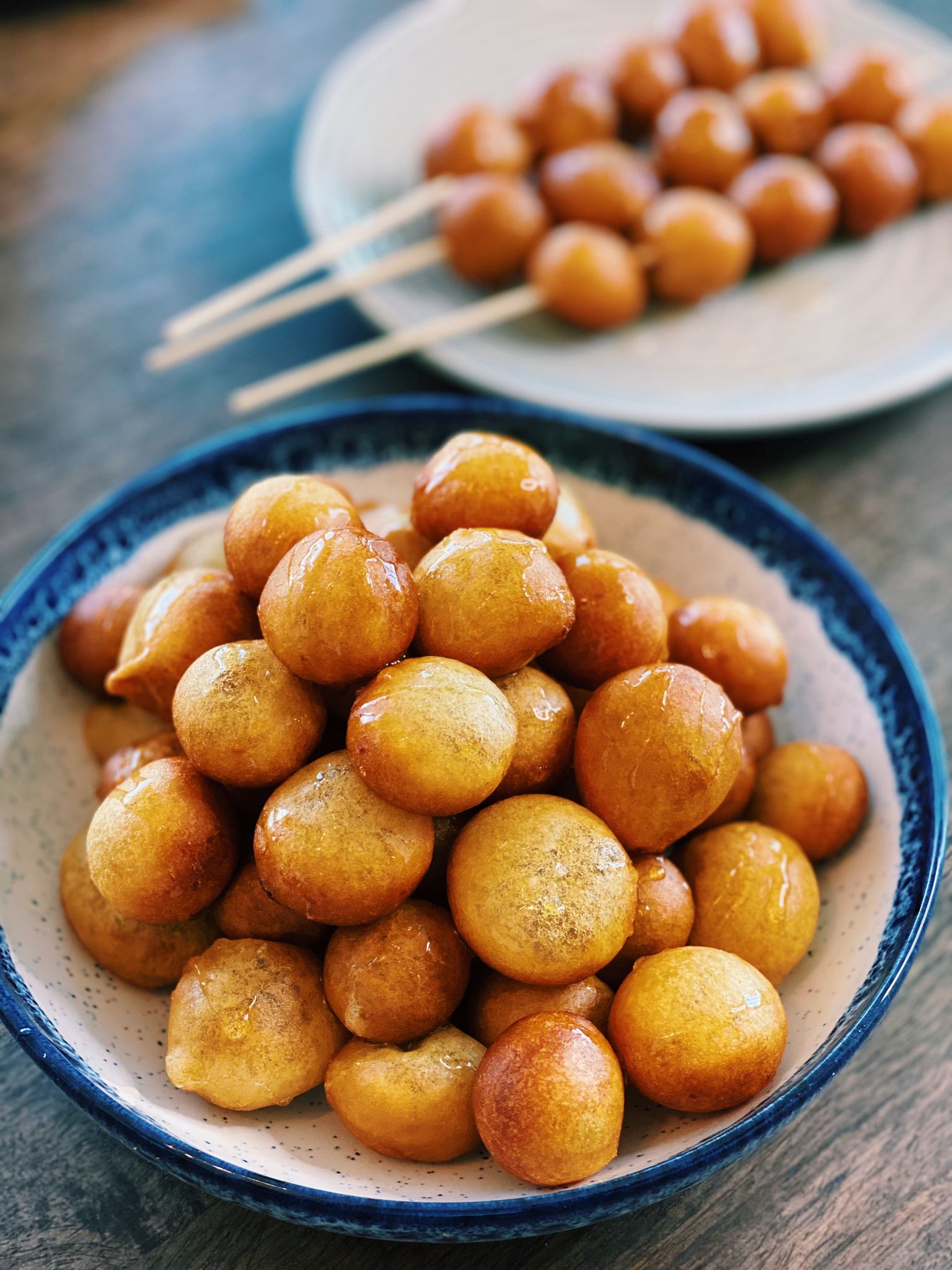 Taiwanese Deep Fried Sweet Potato Balls