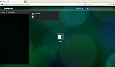 Acceso a aplicaciones