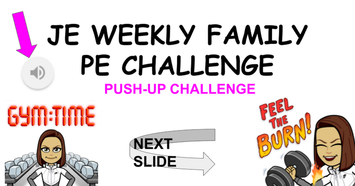 Week of 11/2 PUSH-UP CHALLENGE