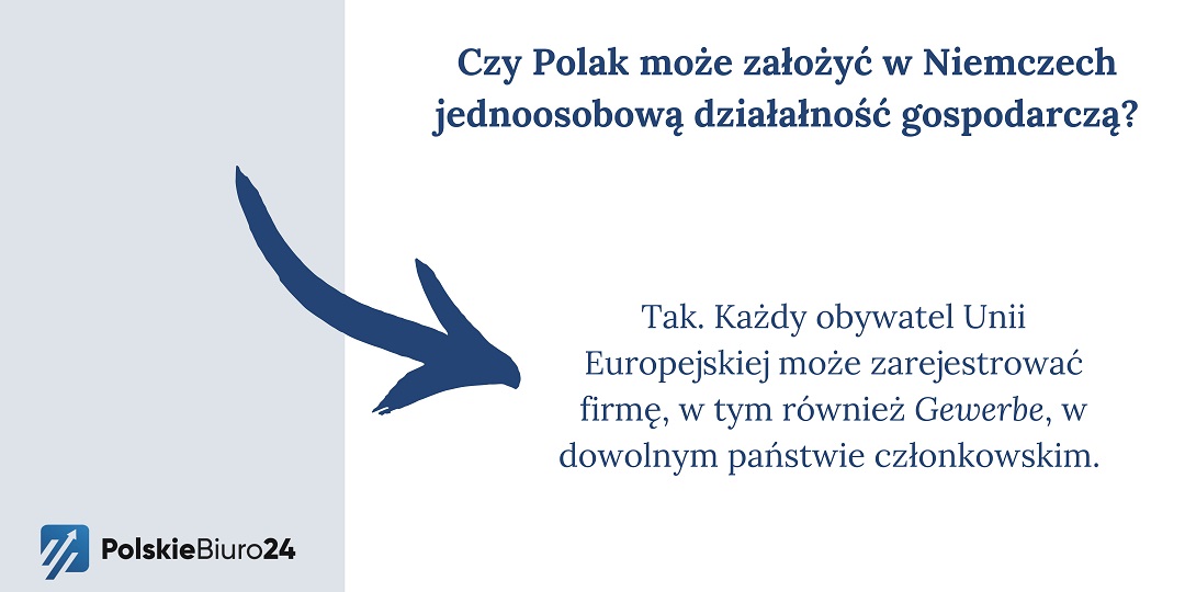 Czy Polak może założyć w Niemczech jednoosobową działalność gospodarczą? - Firma w Niemczech