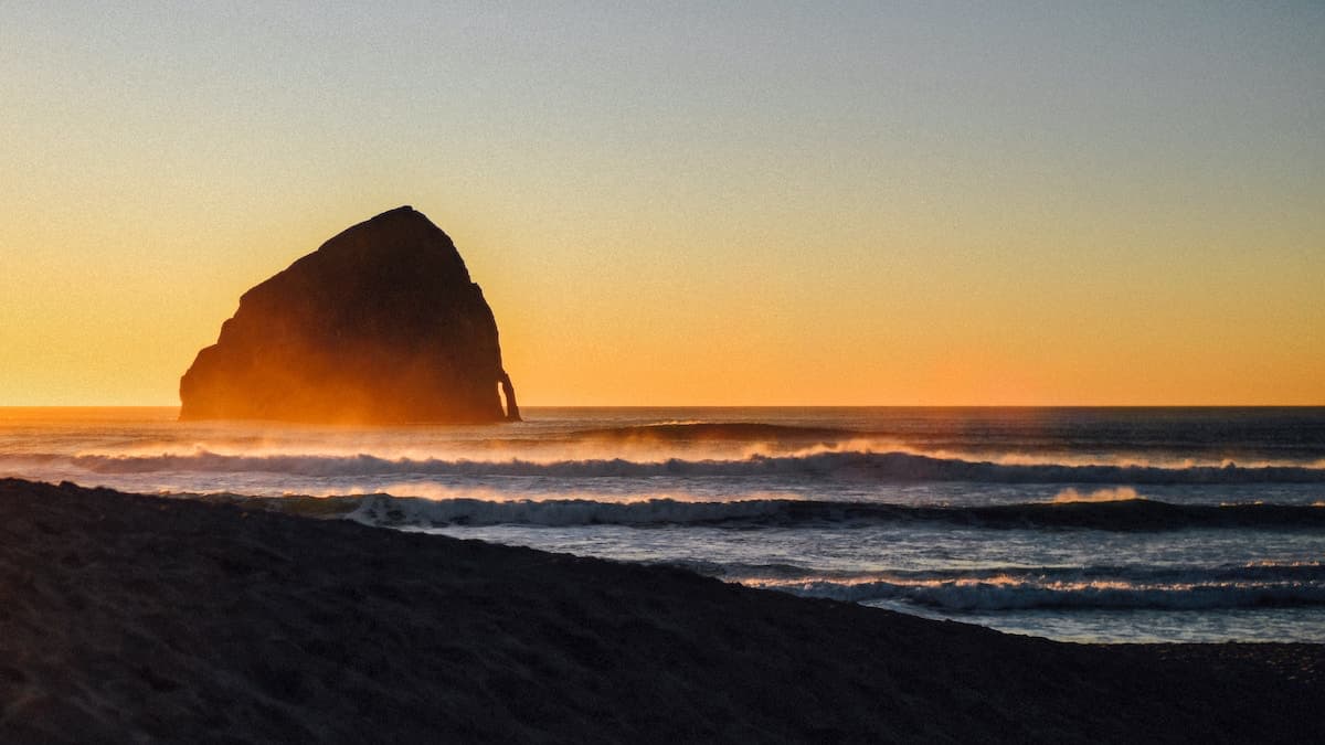 Sunset in Cape Kiwanda