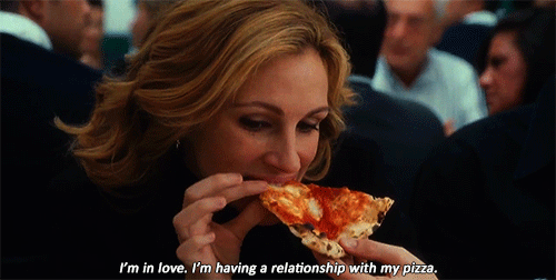 Image result for i love pizza gif