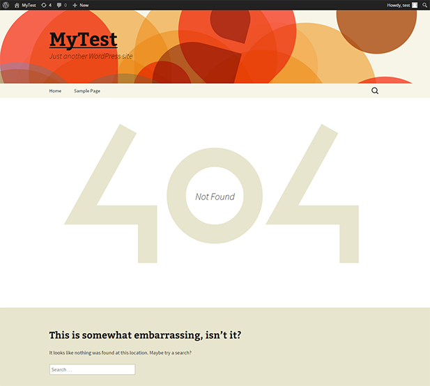 Vinte e Treze 404 Página