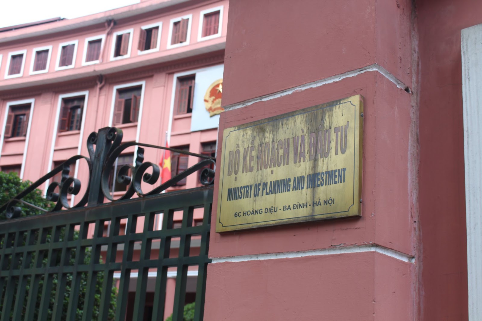 Trụ sở Bộ Kế hoạch và Đầu tư - wisata hanoi