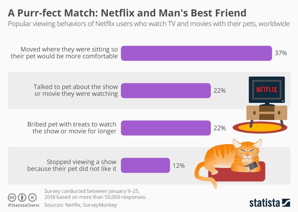 Popular Viewing Behaviors of Netflix Users
