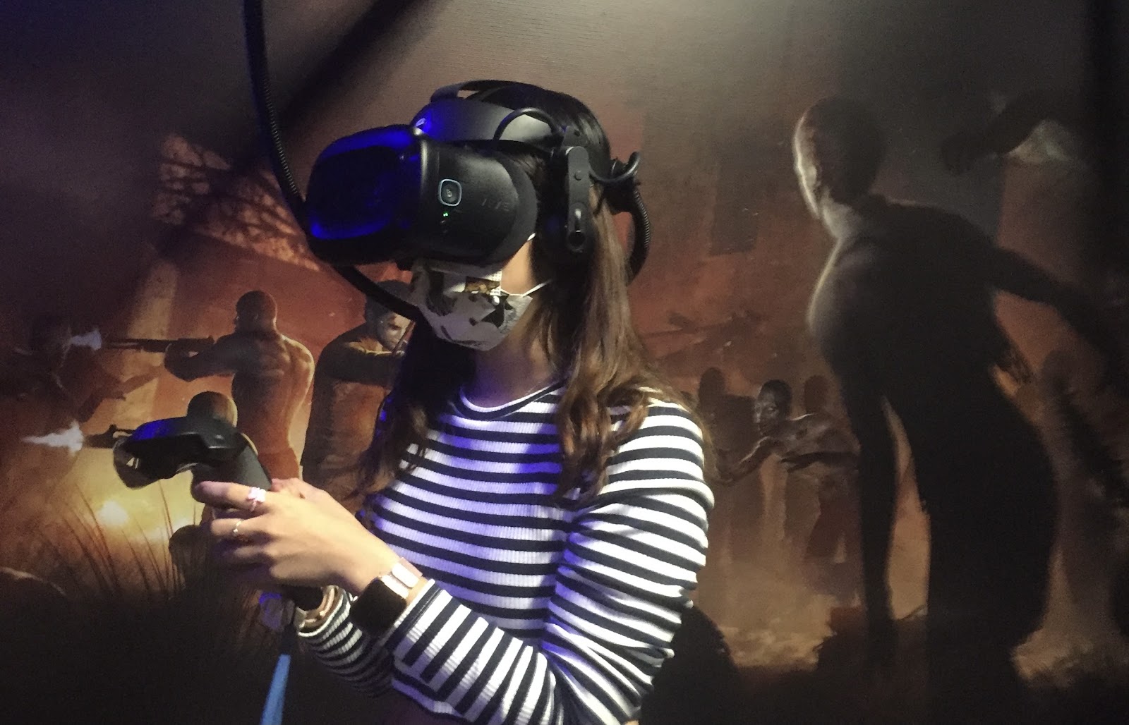 enjoy virtual reality