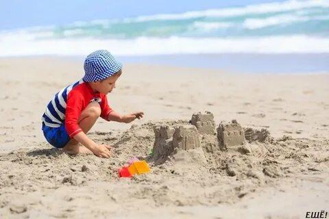 В какие игры с детьми можно поиграть на пляже