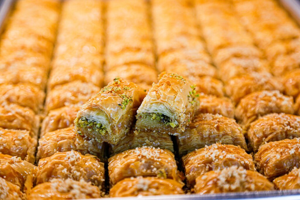 baklava one of the most traditional turkish foods