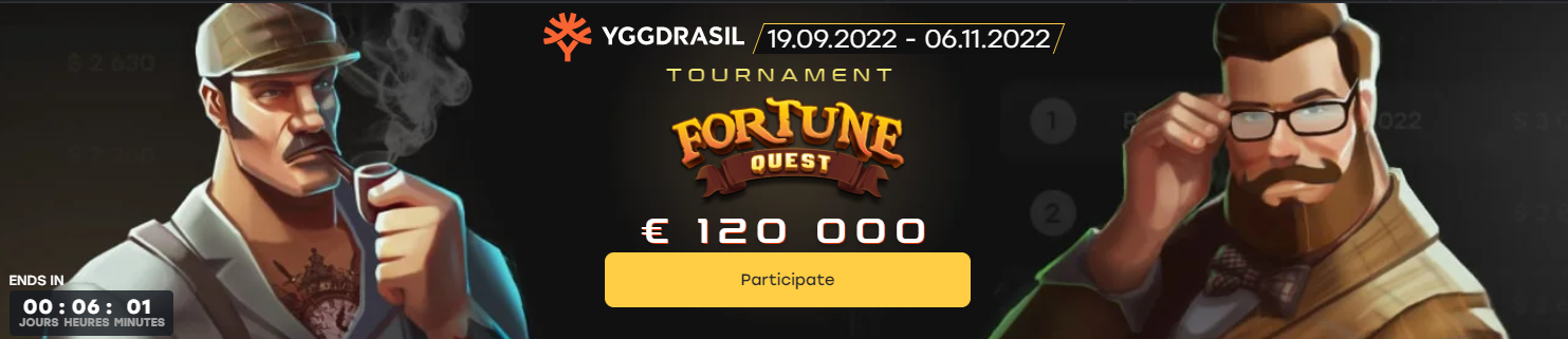 Tournoi Fairspin Casino