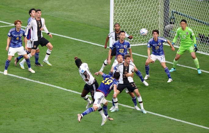 đội tuyển Nhật bản chiến thắng đầy bất ngờ trước đt Đức