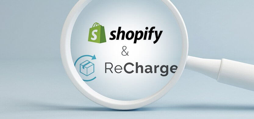 Recharge shopify