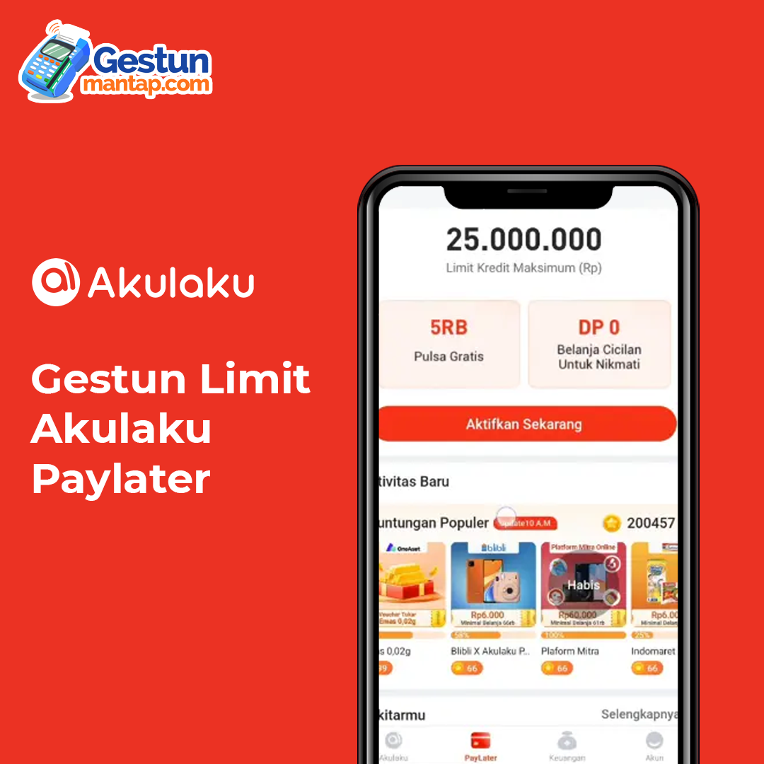 Jasa Gestun Online Akulaku