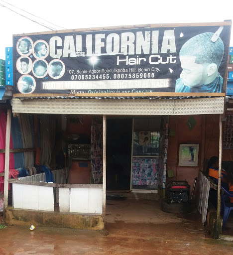 California Hair Cut, 107 Benin-Agbor Road, Ikpoba Hill, Benin City, Edo, Nigeria, Barber Shop, state Edo