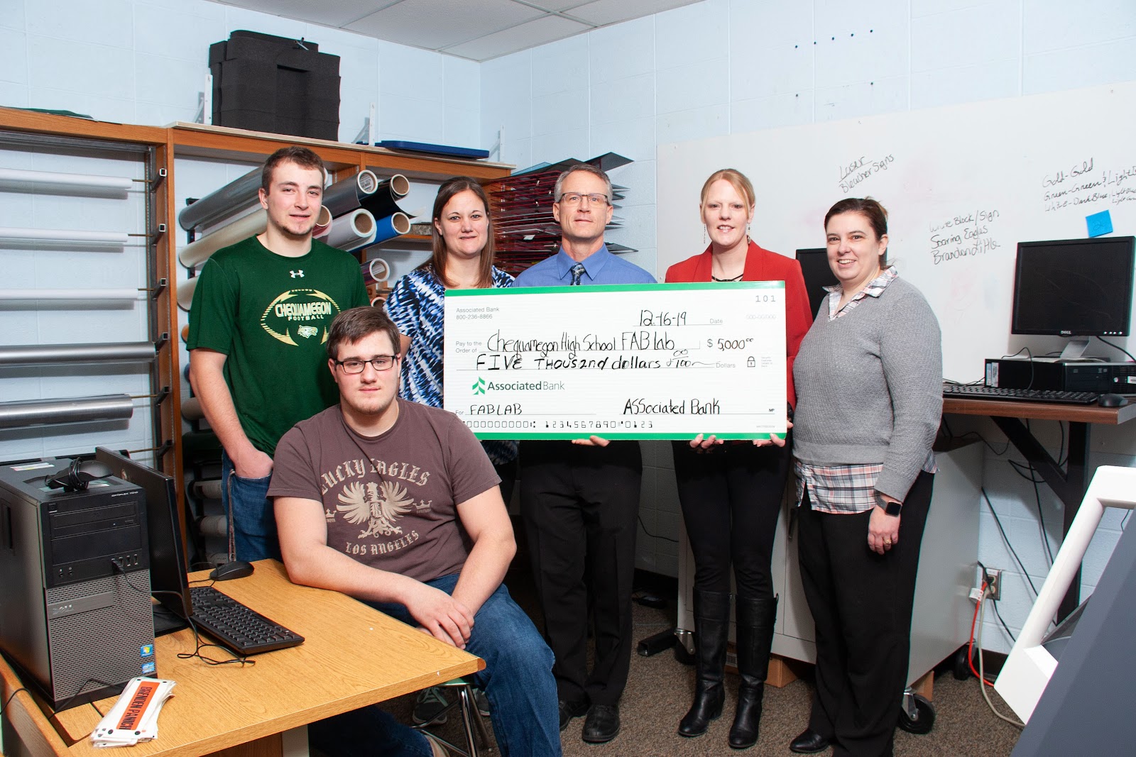 CSD STEAM Class receives Associated Bank grant