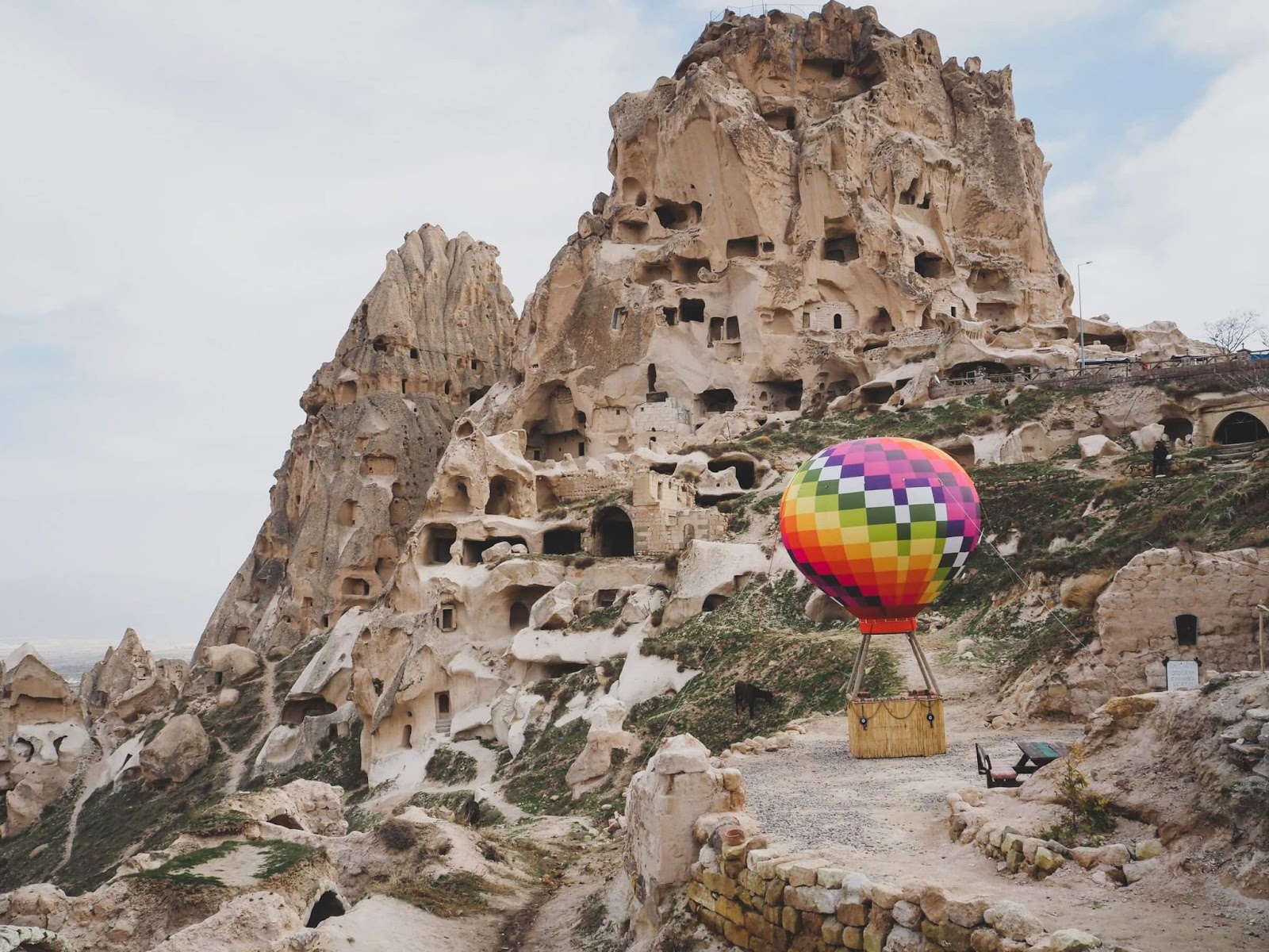 2 days in Cappadocia itinerary, Uchisar Castle, abandoned castle, Cappadocia, Turkey