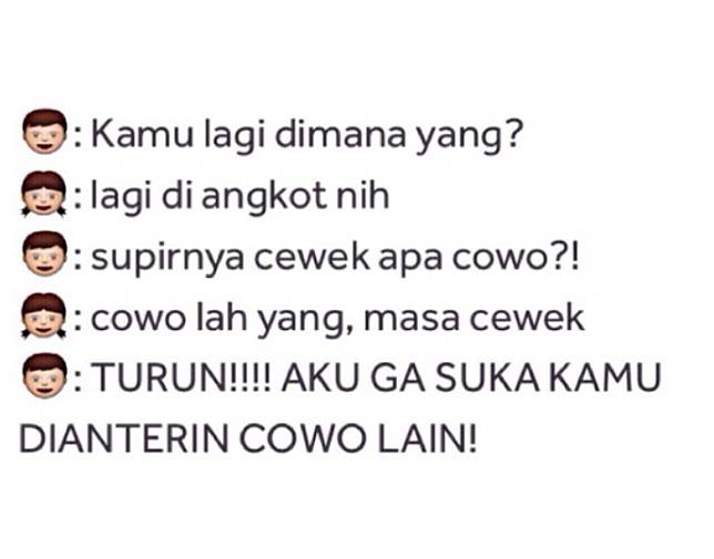 contoh posesif