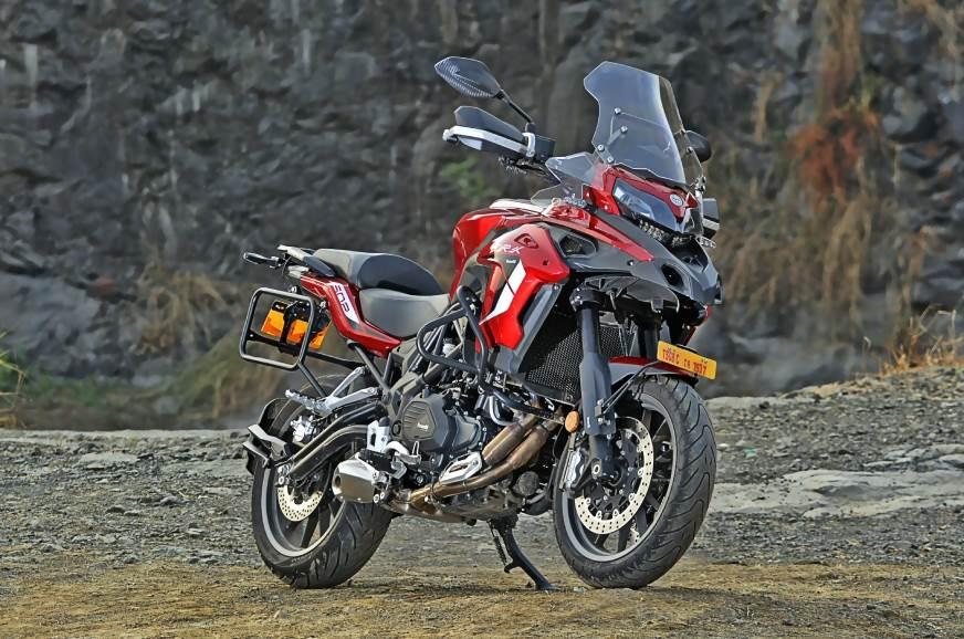 Benelli TRK 502 is on the list of top 10 best off road bikes in India.