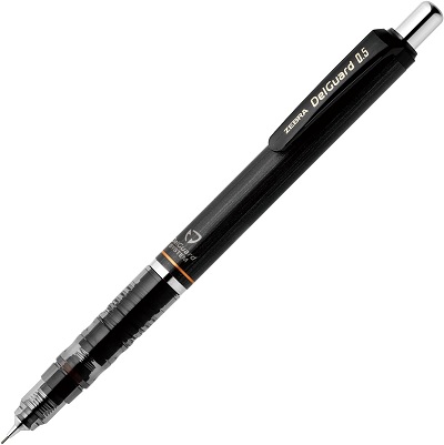 Zebra DelGuard best heavy handed Mechanical Pencil