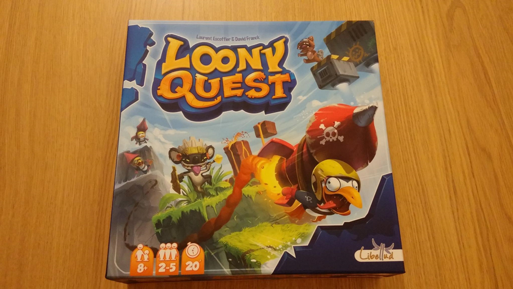 La scatola di Loony Quest