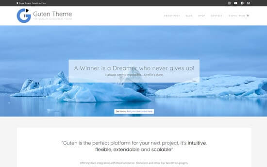 WordPress Themes: Guten Theme