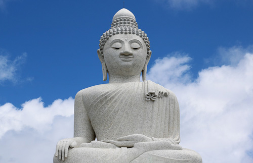 Buda de estuco
