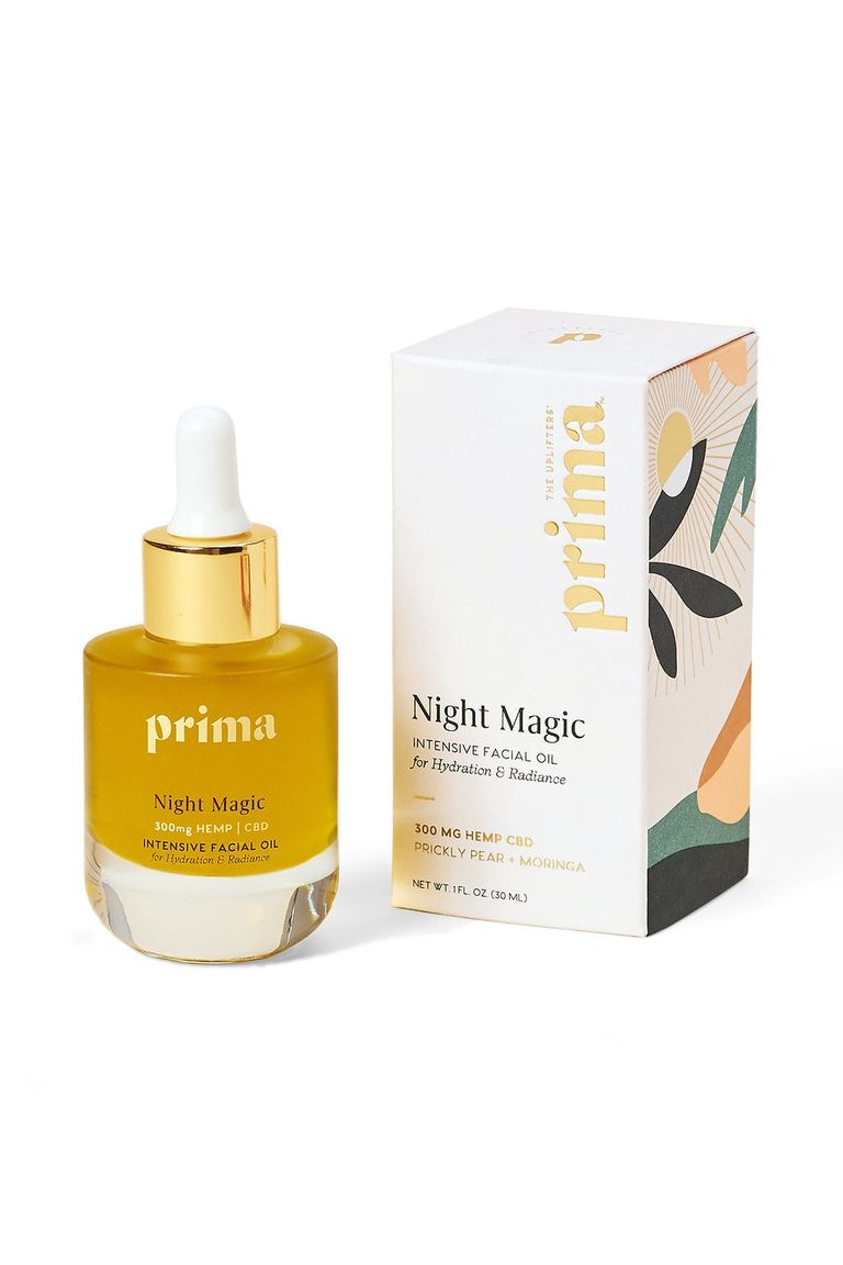Prima's Night Magic Intensive CBD Face Oil for Moisture & Radiance