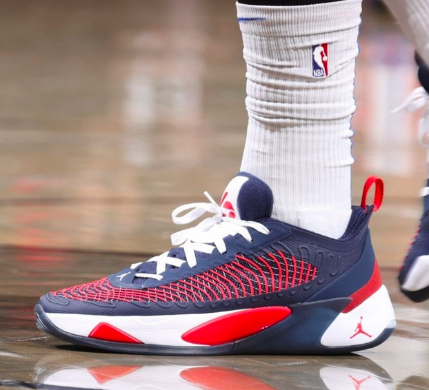 NBA Superstar Luka Dončić Spotted Wearing Howard University-Designed Jordan  Shoes - The Hilltop
