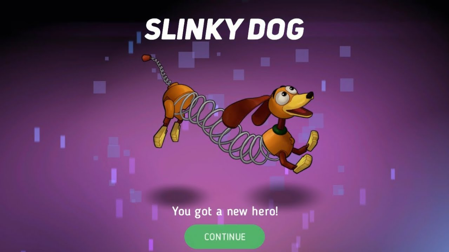 Slinky Dog in Disney Heroes